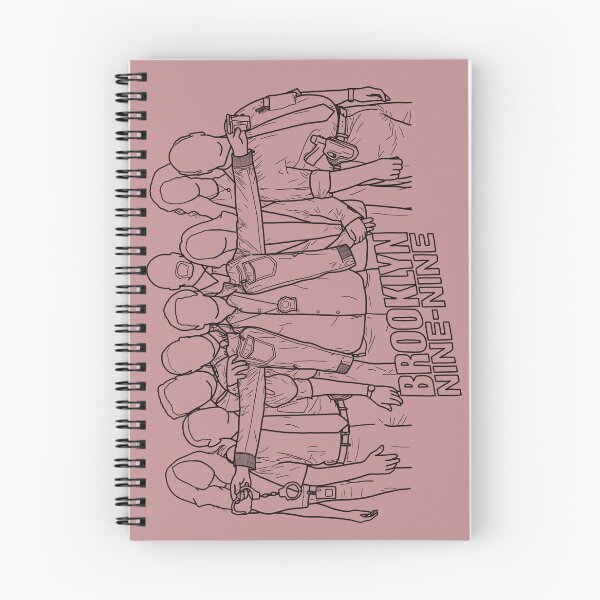Item preview, Brooklyn Nine Nine Team Portrait Outline designed and sold by Line & Tide.