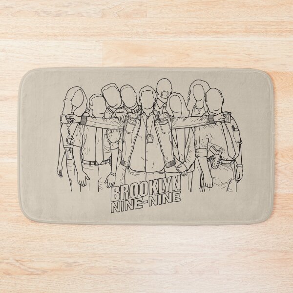 Item preview, Brooklyn Nine Nine Team Portrait Outline designed and sold by Line & Tide.