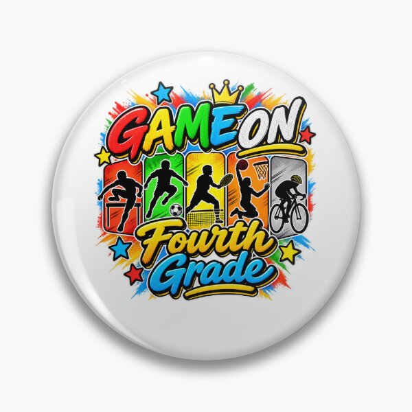Item preview, 4th Grade Game On Sports Kid Back To School designed and sold by QuiteOrbit.