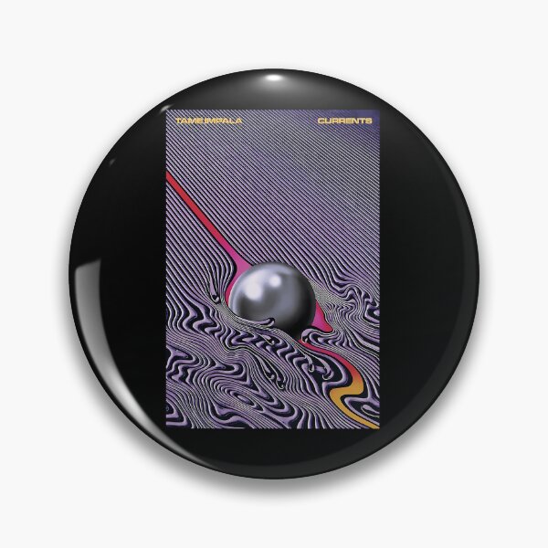 Item preview, Tame Impala Currents Wavy Liquid Ball designed and sold by deathfallstudio.