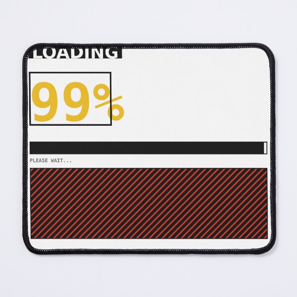 Item preview, 99 Percent Loading Brutalist Sticker designed and sold by PlusScanner.