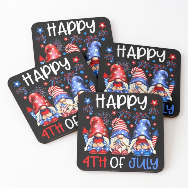 Item preview, Patriotic Gnomes Happy 4th Of July USA Men Women Kids designed and sold by LucindaLong ⭐⭐⭐⭐⭐(992).