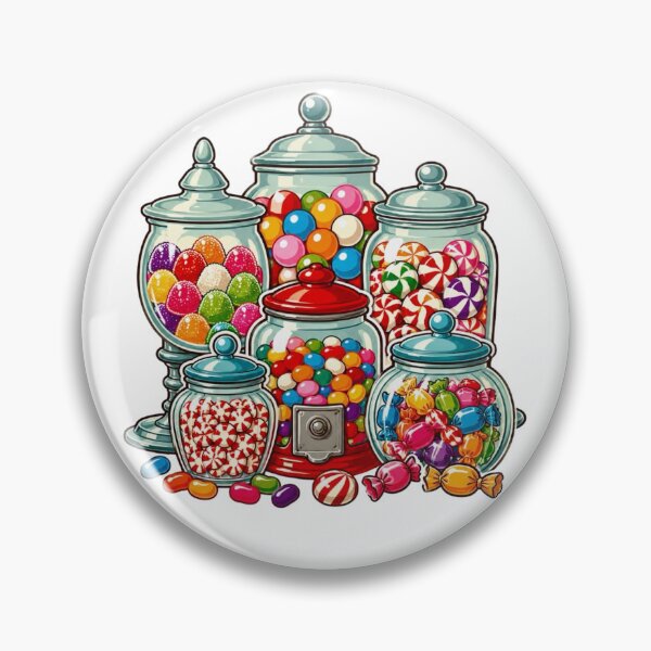 Item preview, Vintage Candy Jars - Sweet Shop Collection designed and sold by Myra365Art.