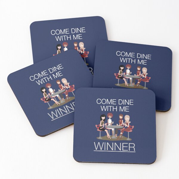 Item preview, Come Dine With Me WINNER (on Navy) designed and sold by PawsitiveMum3.