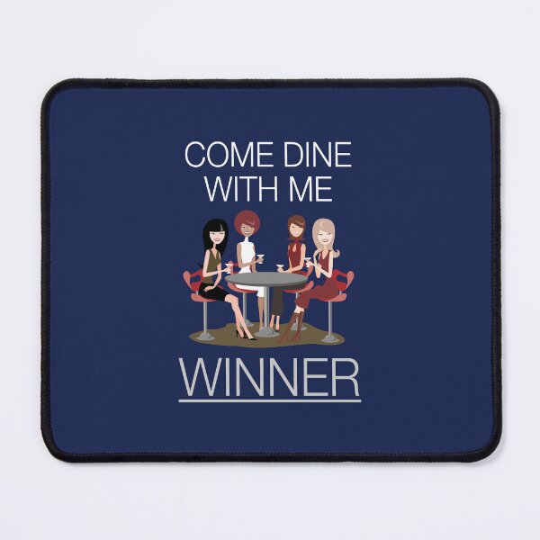 Item preview, Come Dine With Me WINNER (on Navy) designed and sold by PawsitiveMum3.