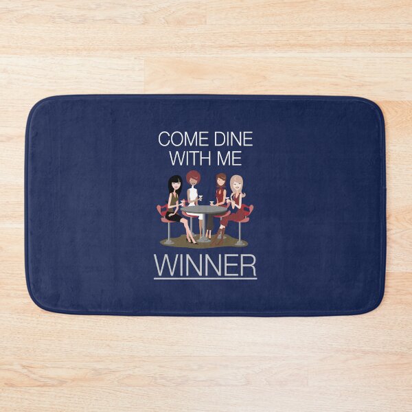 Item preview, Come Dine With Me WINNER (on Navy) designed and sold by PawsitiveMum3.