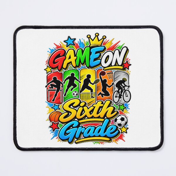 Item preview, 6th Grade Game On Sports Kid Back To School designed and sold by QuiteOrbit.