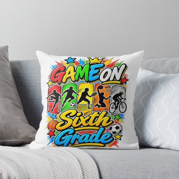 Item preview, 6th Grade Game On Sports Kid Back To School designed and sold by QuiteOrbit.