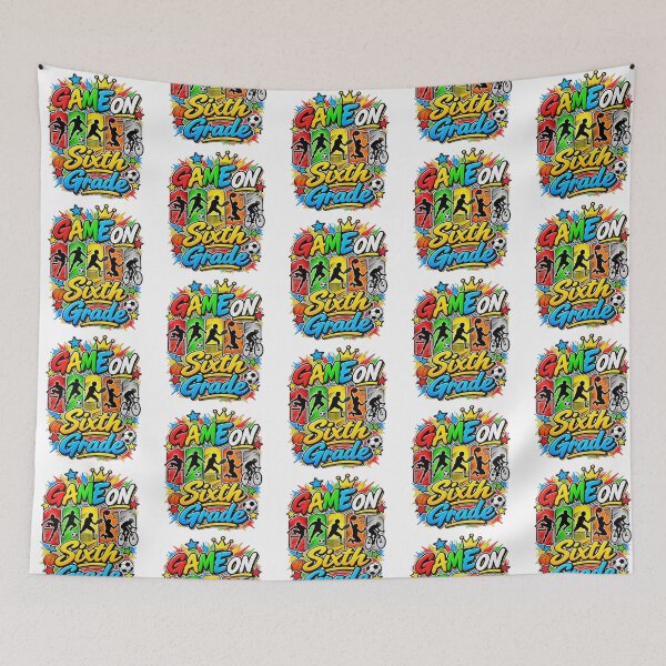 Item preview, 6th Grade Game On Sports Kid Back To School designed and sold by QuiteOrbit.