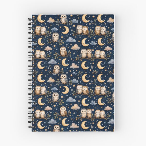 Item preview, Owls & Moon Seamless Pattern Throw Blanket designed and sold by MR4me.