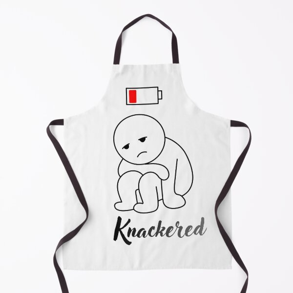 Item preview, Knackered Tired Funny Cartoon Character designed and sold by Amilu Creative.