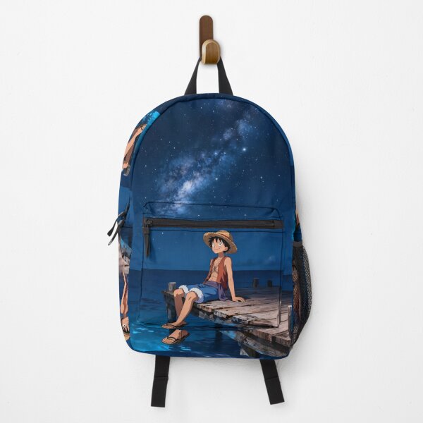 Item preview, Luffy Stargazing by the Pier designed and sold by PRINTATSTUDIO.