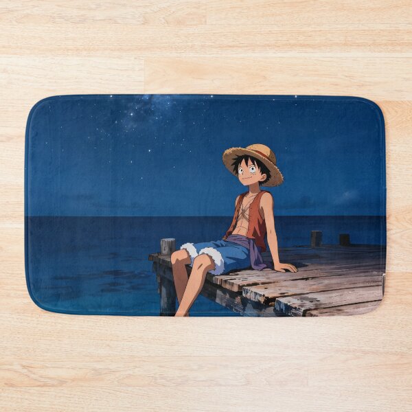 Item preview, Luffy Stargazing by the Pier designed and sold by PRINTATSTUDIO.