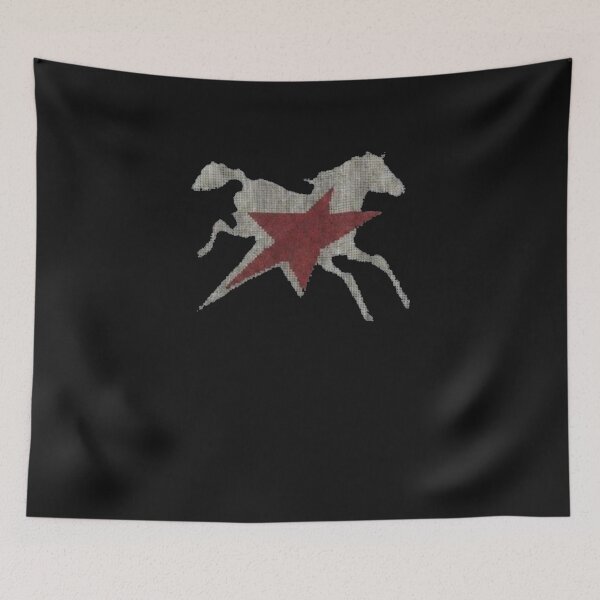Item preview, Red Star Horse Vintage Western Equestrian Distressed Graphic designed and sold by TropikaArts.