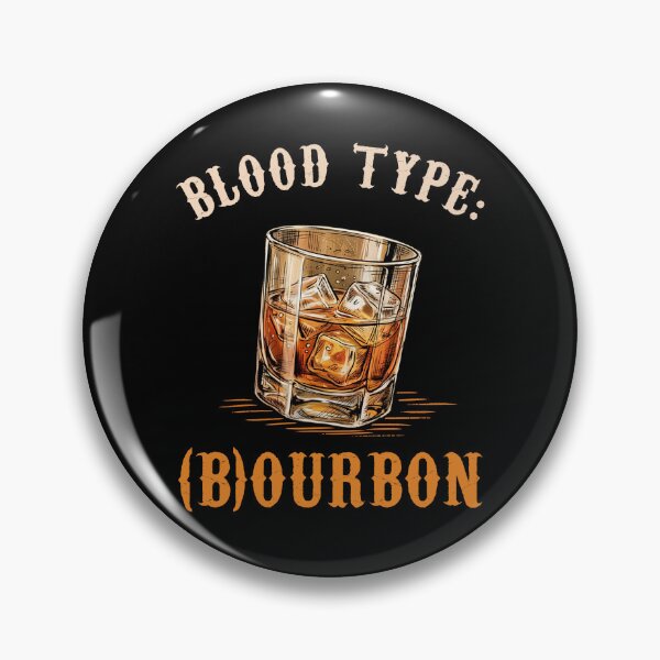 Item preview, Blood Type Bourbon designed and sold by ellapaintcoast.