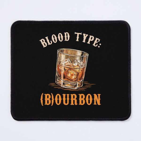 Item preview, Blood Type Bourbon designed and sold by ellapaintcoast.