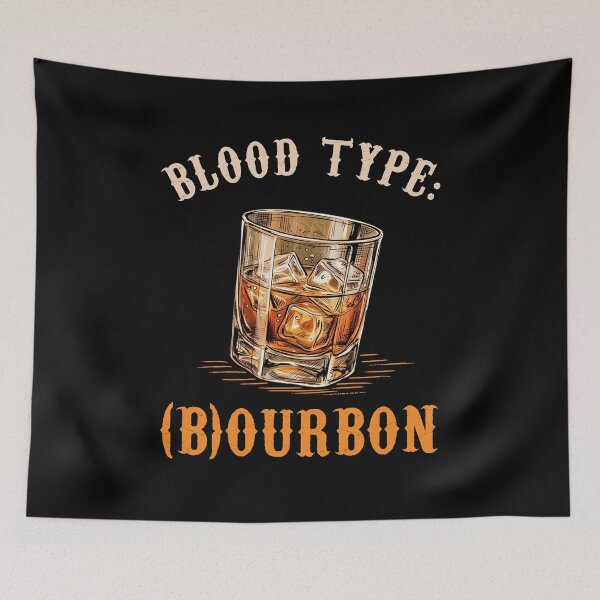 Item preview, Blood Type Bourbon designed and sold by ellapaintcoast.