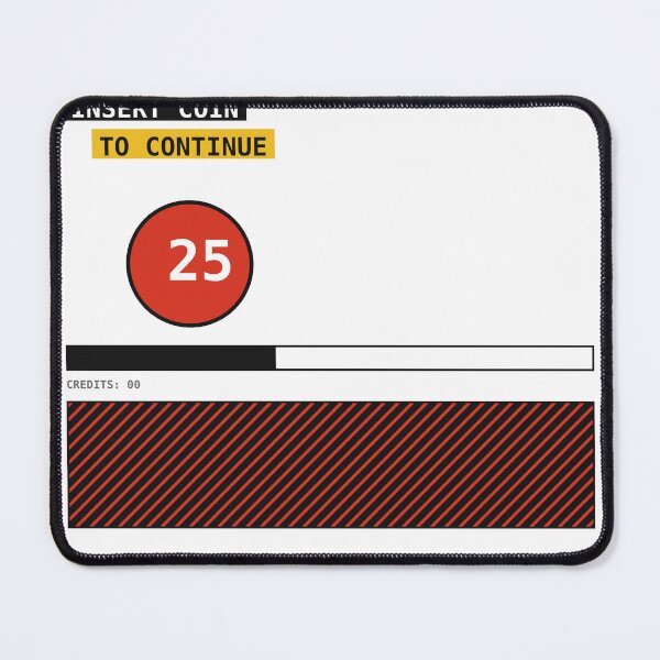 Item preview, Insert Coin Game Over Sticker designed and sold by PlusScanner.