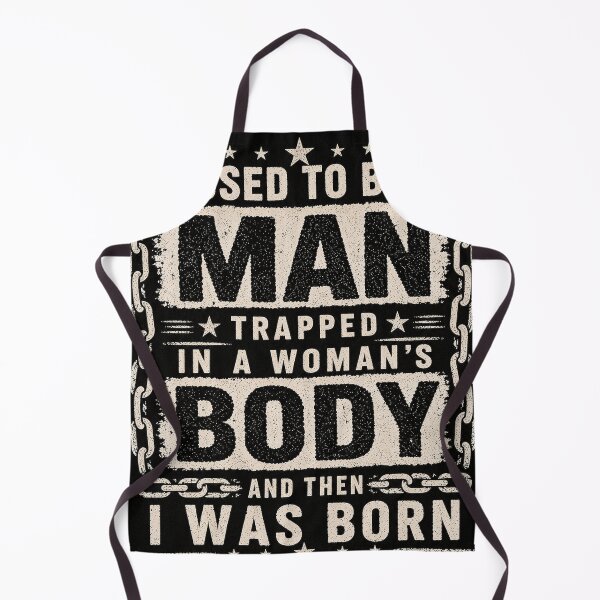 Item preview, (ON BACK) I Used to Be A Man Trapped in A Woman's Body Funny Men designed and sold by kotastiart.