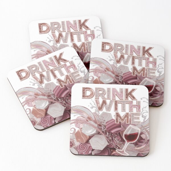 Item preview, Classic DRINK WITH ME designed and sold by dazzlemakers.