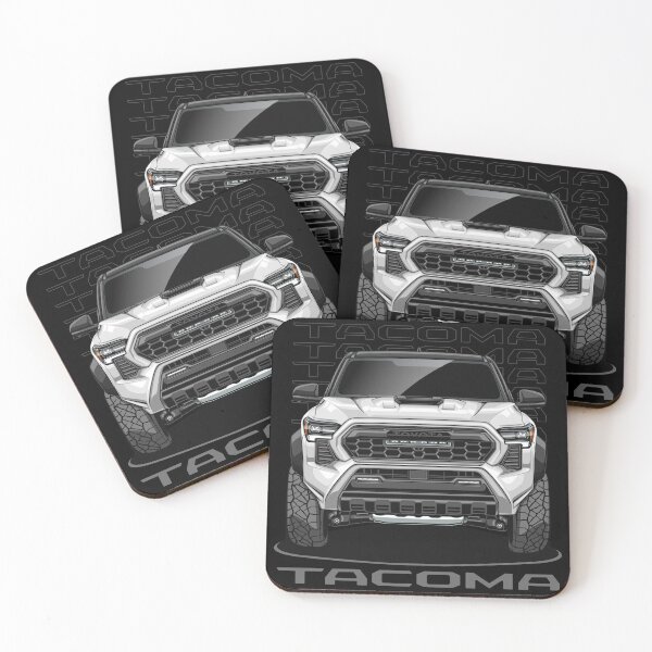 Item preview, The 2025 Tacoma TRD Pro (Ice Cap White) designed and sold by JioojiProject.