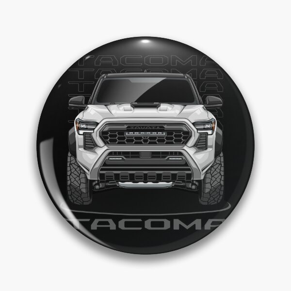 Item preview, The 2025 Tacoma TRD Pro (Ice Cap White) designed and sold by JioojiProject.