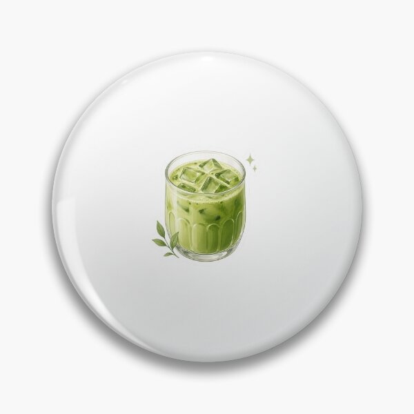 Item preview, Aesthetic Iced Matcha Tea Sticker designed and sold by BeYourself321.