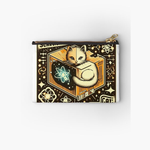 Item preview, Schrodingers Nap Quantum Physics Cat Funny Science Tee designed and sold by SivaStudios.