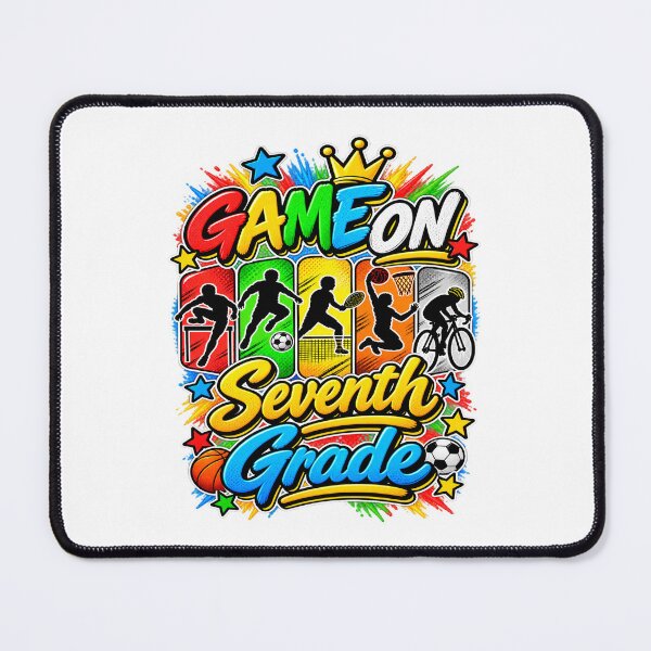 Item preview, 7th Grade Game On Sports Kid Back To School designed and sold by QuiteOrbit.