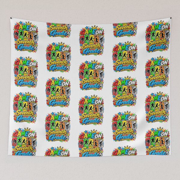 Item preview, 7th Grade Game On Sports Kid Back To School designed and sold by QuiteOrbit.