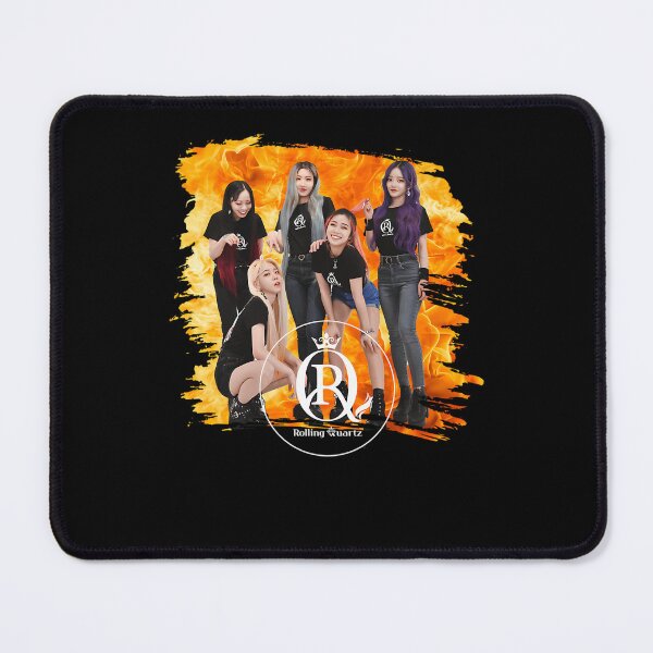 Item preview, Rolling Quartz South Korean Band Flame Poster designed and sold by pixelandmerch.