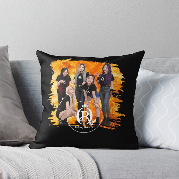Item preview, Rolling Quartz South Korean Band Flame Poster designed and sold by pixelandmerch.
