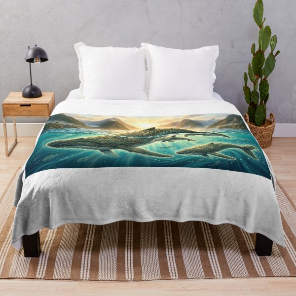 Item preview, Guardians of the Fjords — Whale and Dolphins designed and sold by Hawaii26.