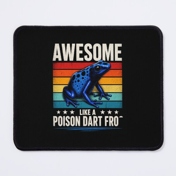 Item preview, Awesome Like a Poison Dart Frog Vintage Retro Frog Lover Design designed and sold by MiALopezArt.