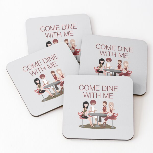Item preview, Come Dine With Me…Just Girls! (on Grey) designed and sold by PawsitiveMum3.