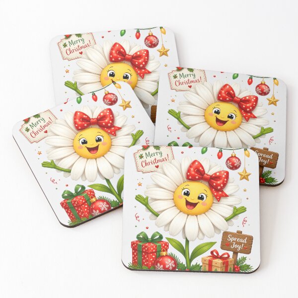 Item preview, Cute Christmas Daisy Flower designed and sold by naragon4289.