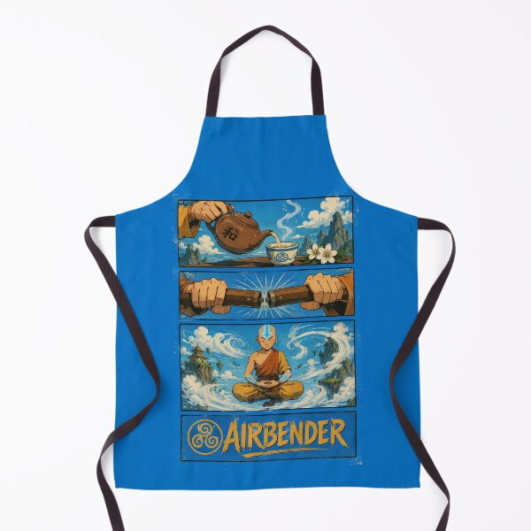 Item preview, Airbender Aang Four Elements Vintage Art designed and sold by Nile Apparel.