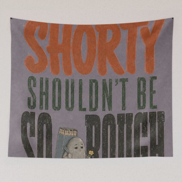 Item preview, LIFE AS A SHORTY SHOULDN' BE SO ROUGH designed and sold by BetterDaysDept.