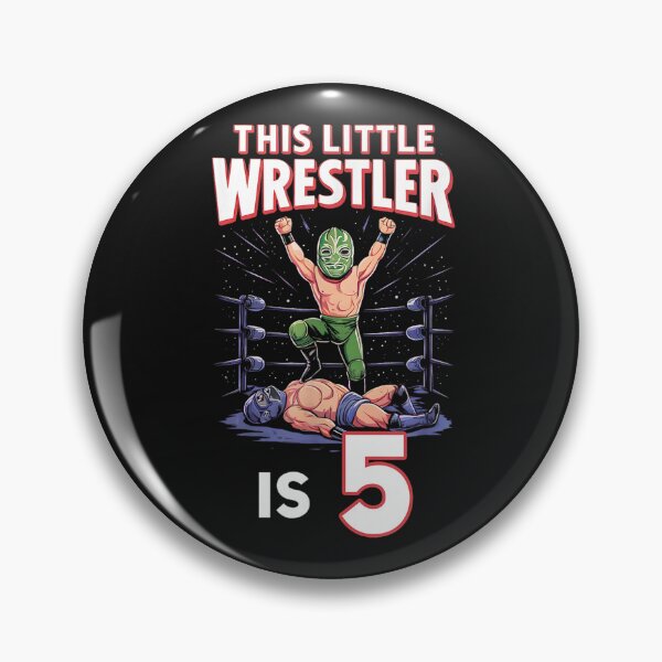 Artikelvorschau, 5. Geburtstagsparty mit Wrestling-Thema – Dieser kleine Wrestler wird 5 Jahre alt entworfen und verkauft von LillyDalgarno.