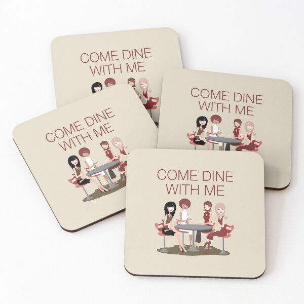 Item preview, Come Dine With Me…Just Girls! (on Tan) designed and sold by PawsitiveMum3.