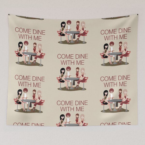 Item preview, Come Dine With Me…Just Girls! (on Tan) designed and sold by PawsitiveMum3.