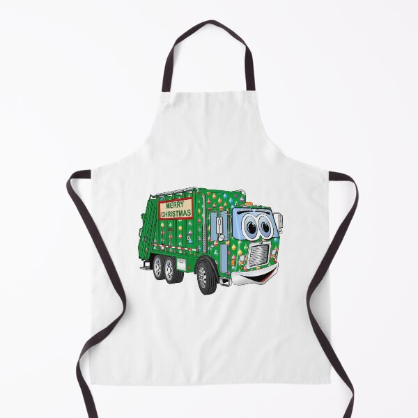 Item preview, Christmas Garbage Truck Cartoon designed and sold by Scott Hayes.