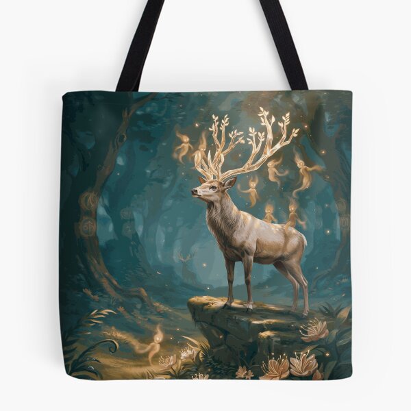 Item preview, Spirit Stag with Glowing Branch Antlers designed and sold by DylanHarwood.