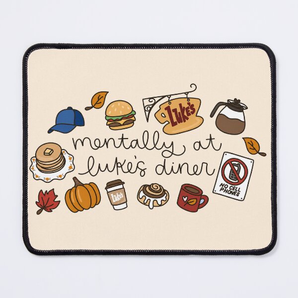 Item preview, Mentally At Luke's Diner Cozy Fall Coffee Books Autumn Lover  designed and sold by OMITTEROMINOUS.