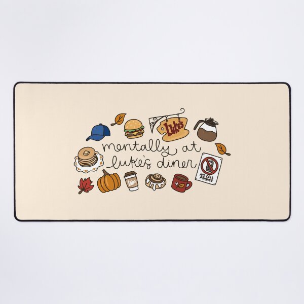 Item preview, Mentally At Luke's Diner Cozy Fall Coffee Books Autumn Lover designed and sold by OMITTEROMINOUS.