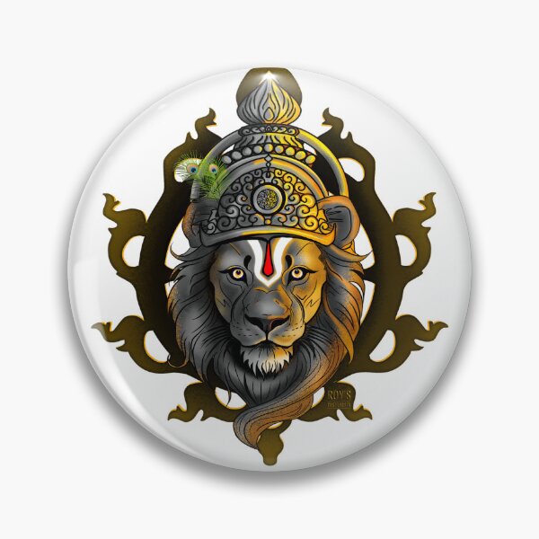 Item preview, Narasimha the 4th avatar of vishnu designed and sold by Roysdisturbia.