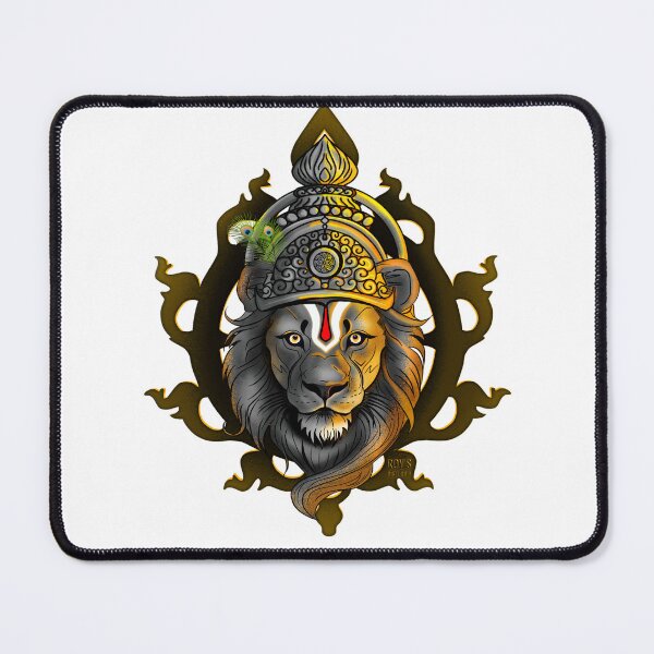 Item preview, Narasimha the 4th avatar of vishnu designed and sold by Roysdisturbia.