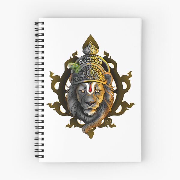 Item preview, Narasimha the 4th avatar of vishnu designed and sold by Roysdisturbia.