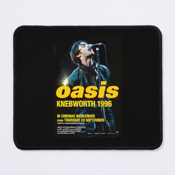 Item preview, Oasis Knebworth 1996 Live Concert Cinema Poster designed and sold by Alaa Bousmaha.