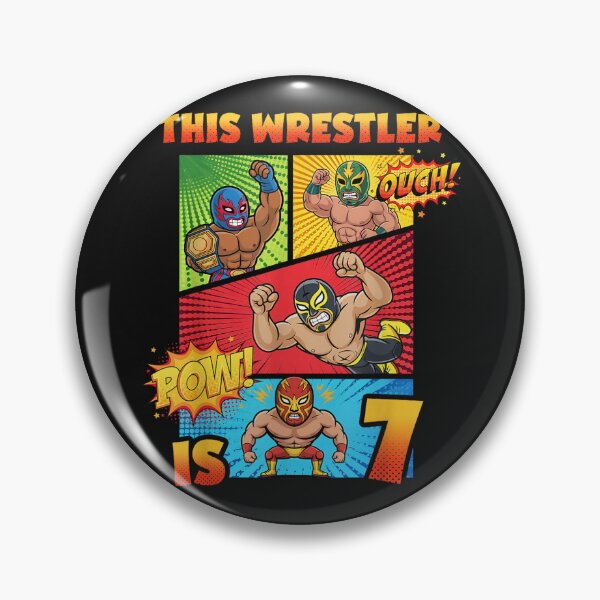 Item preview, Wrestling 7th Birthday This Wrestler is 7 Cute Comic Book designed and sold by LillyDalgarno.
